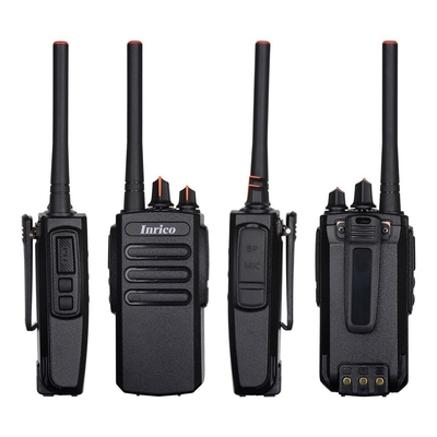কেনা INRICO IP168S ওয়াটারপ্রুফ ডুয়েড রেডিও দীর্ঘস্থায়ী যোগাযোগ IPX7 ডুয়েড রেডিও 4000mAh ব্যাটারি ক্ষমতা সহ 5W পাওয়ার আউটপুট অনলাইন উত্পাদন
