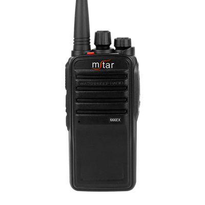 কেনা MSTAR DP666EX ওয়াটারপ্রুফ এক্সপ্লোশন প্রুফ ওয়ালকি টক 5W UHF VHF অনলাইন উত্পাদন