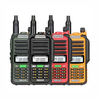কেনা UV-98 PRO High Power Walkie Talkie with 5W Output 1500mAh Battery and IPX4 Water Resistance Portable Two Way Radio অনলাইন উত্পাদন