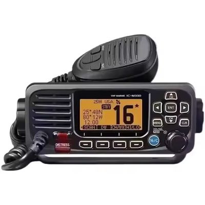 কেনা IC-M330 25W VHF Marine Radio with 156.025-157.425MHz Frequency Range and 12 Months Warranty অনলাইন উত্পাদন