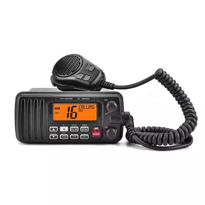 কেনা IC-M412 25W Waterproof IPX7 IP67 VHF Marine Radio Submersible Car Radio Station for ICOM অনলাইন উত্পাদন