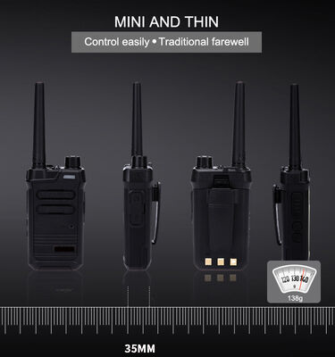 কেনা Chierda CD-1C Cheap Wholesale FM Mini Walkie Talkie UHF Two Way Radio অনলাইন উত্পাদন
