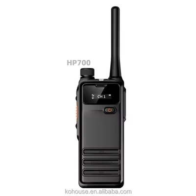 ডিজিটাল টু ওয়ে রেডিও মূল HP700 HP705 UHF VHF দ্বি-মুখী রেডিও ip68 ওয়াটারপ্রুফ জিপিএস ব্লুটুথ ওয়ালকি-টকি
