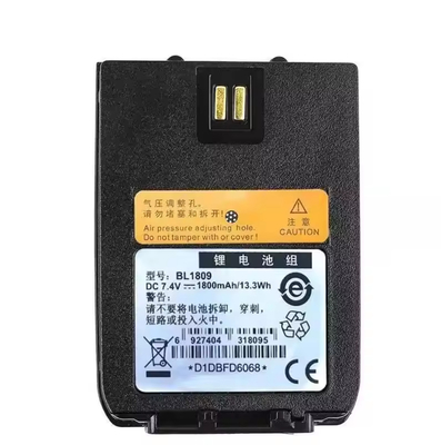 ব্যাটারি BL1809 Hytera 7.4V 1400mAh লিথিয়াম আয়ন রিচার্জেবল প্রতিস্থাপন ব্যাটারি প্যাক জন্য দুই উপায় রেডিও X1p X1e Z1p