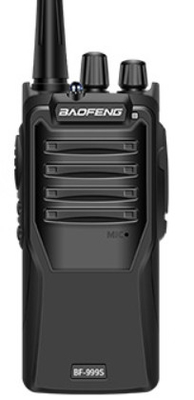 5W এনালগ টু ওয়ে রেডিও BF-999s পোর্টেবল দীর্ঘ দূরত্ব একক ব্যান্ড ওয়ালকি টক 3-7KM