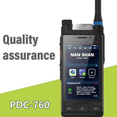 PDC760 ওয়াটারপ্রুফ এনক্রিপ্টড কমিউনিকেশন অষ্টা-কোর জিপিএস ডুয়াল ব্লুটুথ ওয়াকি টক