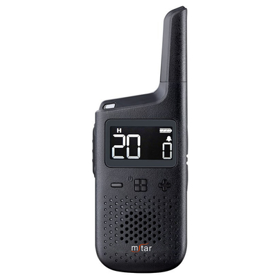 T37 বহিরঙ্গন কম শক্তি 0.5W / 1W বিনামূল্যে জাদুকরী সহজ ব্যবহারের ওয়াকি টক