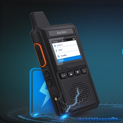 inrico T700 HD RTOS IP54 4000mAh Push-to-Talk টাইপ-সি দ্বি-মুখী রেডিও