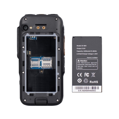 INRICO S100 POC লং ডিসটেন্স টু ওয়ে রেডিও সহজ অপারেশন POC লং ডিসটেন্স টু ওয়ে রেডিও এনএফসি সংযোগ সহ 4000 এমএএইচ ব্যাটারি 2.8 'টচ স্ক্রিন প্রদর্শন