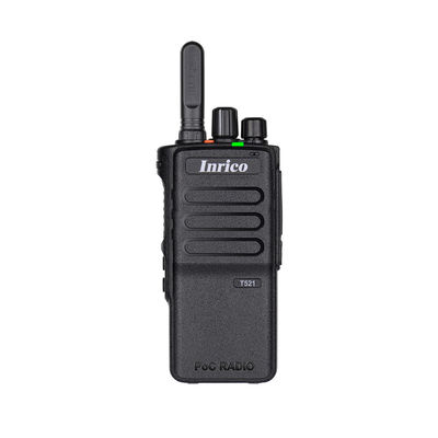 INRICO T521 POC দীর্ঘ দূরত্বের দ্বিমুখী রেডিও IP66 জলরোধী এবং ধুলোরোধী POC দীর্ঘ দূরত্বের দ্বিমুখী রেডিও কঠোর পরিবেশের জন্য