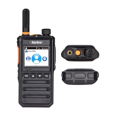 INRICO T640A POC লং ডিসটেন্স টু ওয়ে রেডিও IP54 POC লং ডিসটেন্স টু ওয়ে রেডিও 17 ঘন্টা কাজের সময় এবং অ্যান্ড্রয়েড সংস্করণ 8.1 টেকসই নকশা সহ