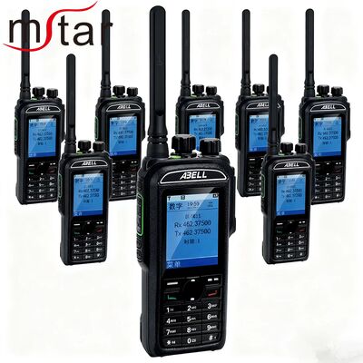 ABELL A780T জরুরী এলার্ম DMR ডিজিটাল এনালগ ওয়াকি টকি IP67 জলরোধী টু ওয়ে রেডিও