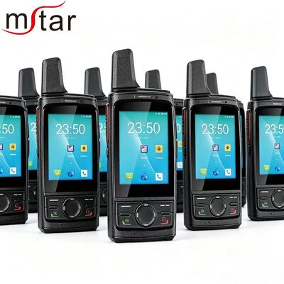 Tetocom T8 4G POC LTE Android 7.0 ডুয়াল সিম ডুয়াল স্ট্যান্ডবাই ওয়াইফাই টাইপ-সি 256 চ্যানেলের জন্য 2.8